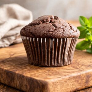 Chocolate Mint Jumbo Muffins