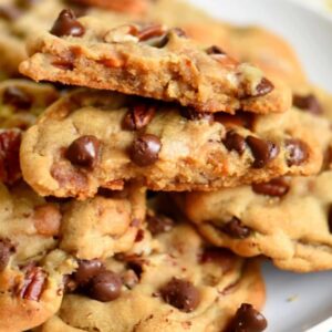 Small Pecan Turtle Cookies